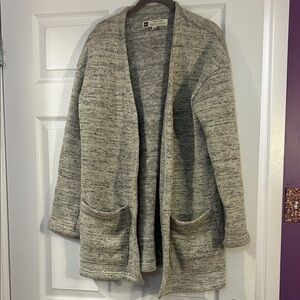 MEC Women's Heathered Gray Cardigan
